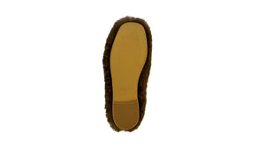 Fur-Fur Ballerinas, Long Brown