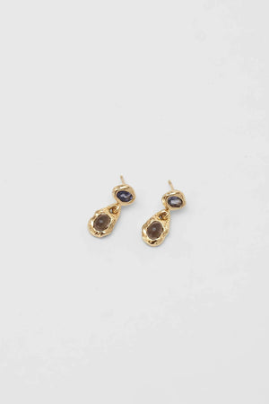 Avery Earrings, Gold