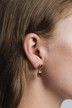 Avery Earrings, Gold