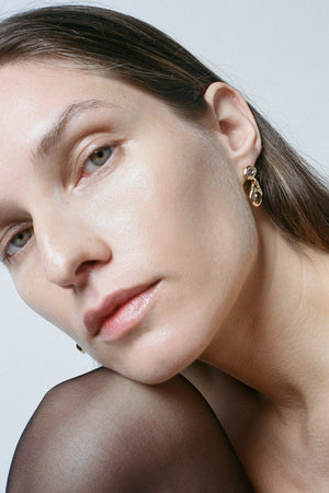 Avery Earrings, Gold