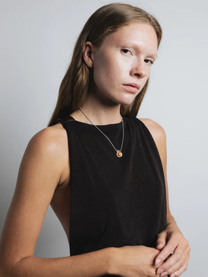 Imogen Necklace, Sunstone