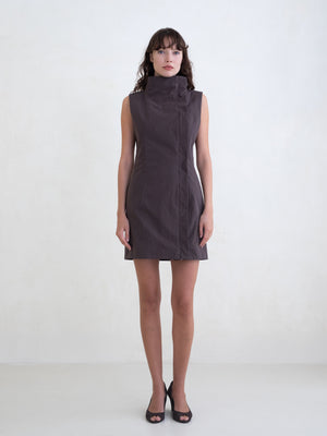 Secrets Dress, Brown