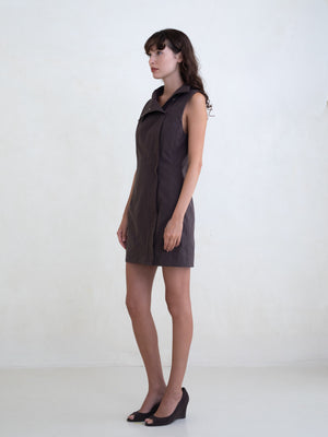 Secrets Dress, Brown