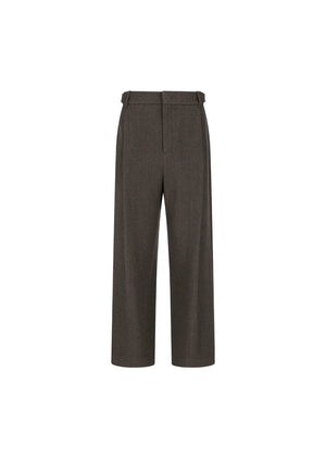Wool Martin Pants, Brown