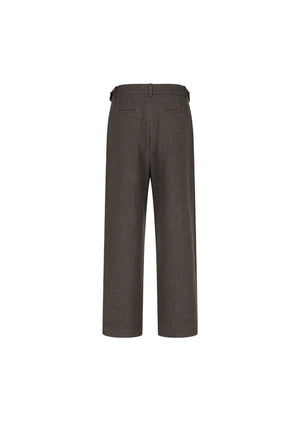 Wool Martin Pants, Brown