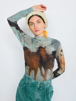 ORGANIC WOOL ROLLI _009-46-H PRINT H