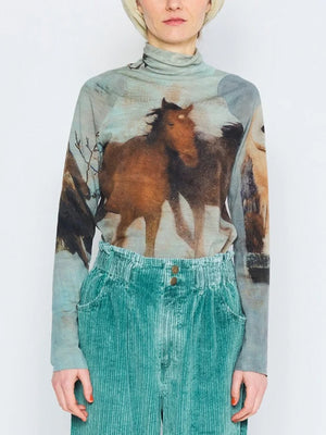 ORGANIC WOOL ROLLI _009-46-H PRINT H