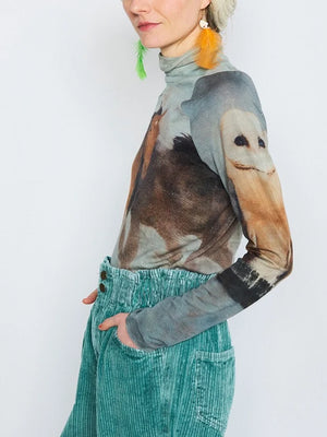 ORGANIC WOOL ROLLI _009-46-H PRINT H