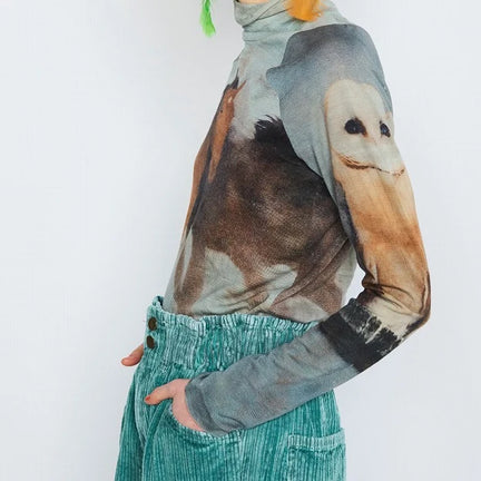 ORGANIC WOOL ROLLI _009-46-H PRINT H