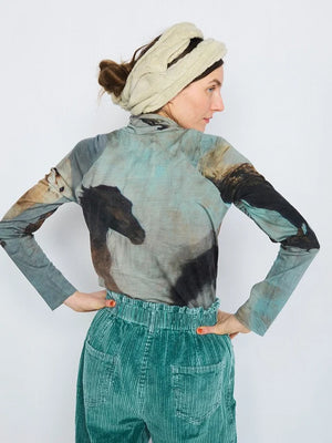 ORGANIC WOOL ROLLI _009-46-H PRINT H