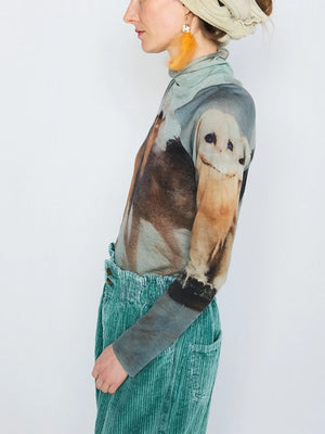 ORGANIC WOOL ROLLI _009-46-H PRINT H
