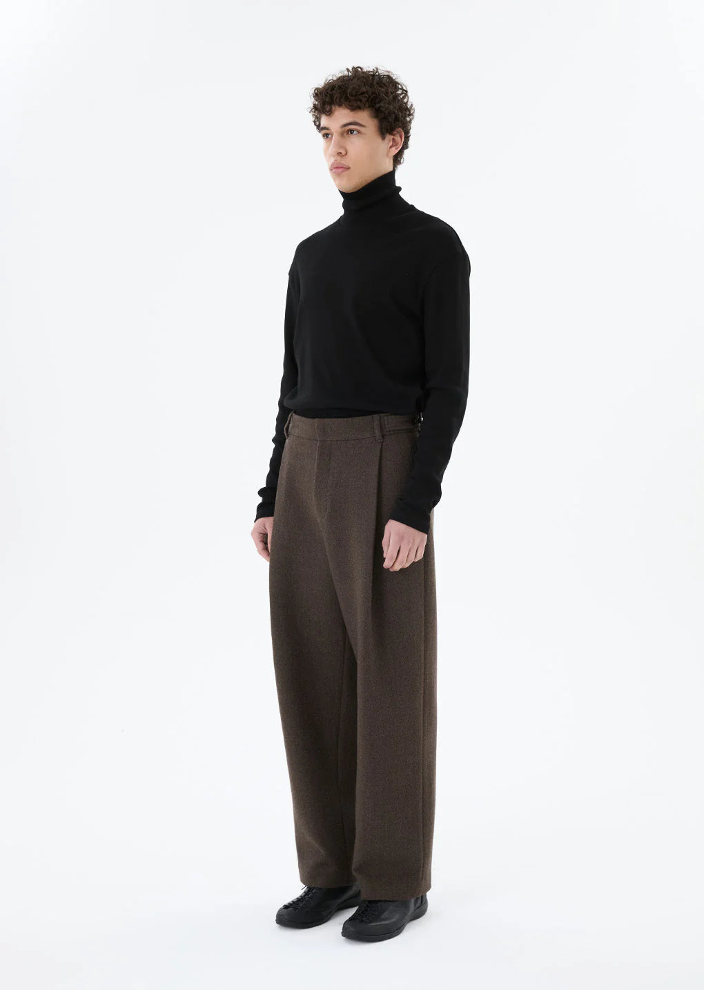 Wool Martin Pants, Brown Wool Martin Pants, Brown