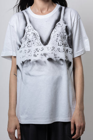 White Bra T-Shirt
