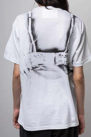 White Bra T-Shirt