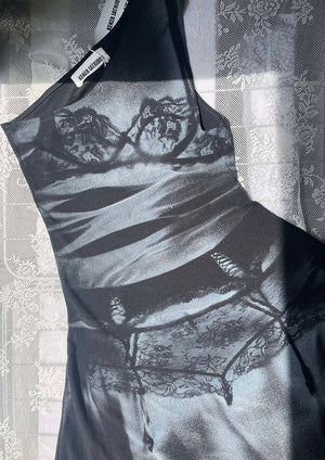 Black Lingerie Dress
