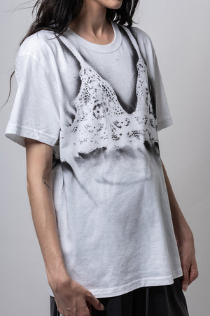 White Bra T-Shirt