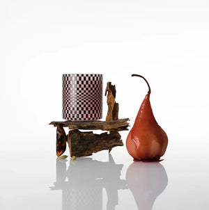 Festive Checker Hinoki Fantome Candle