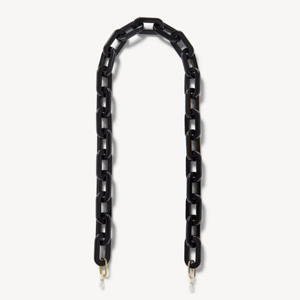 Chunky Sunglass Chain, Black