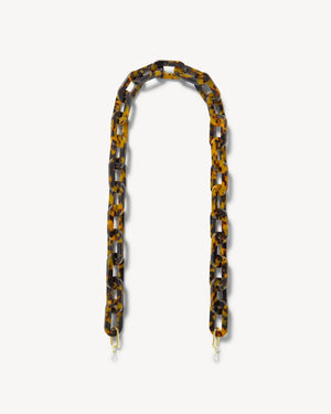 Chunky Sunglass Chain, Classic Tortoise