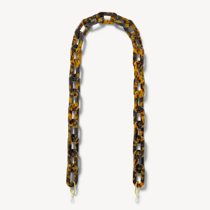 Chunky Sunglass Chain, Classic Tortoise