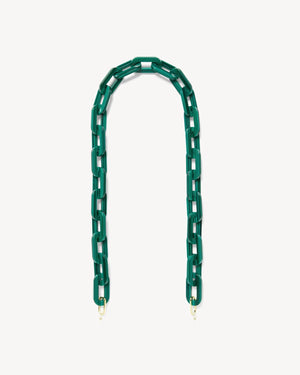 Chunky Sunglass Chain, Malachite