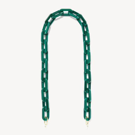 Chunky Sunglass Chain, Malachite