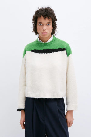 Alpaca & Suri Sweater, Bright Green