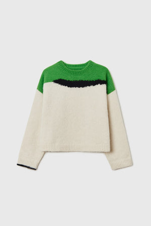 Alpaca & Suri Sweater, Bright Green