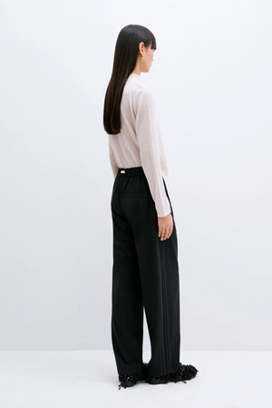 Tailoring Drawstring Pants, Black