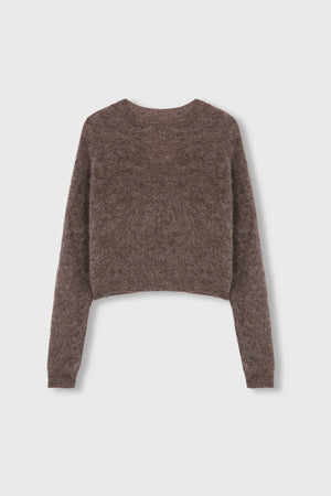 Suri Long Sleeved Sweater Taupe