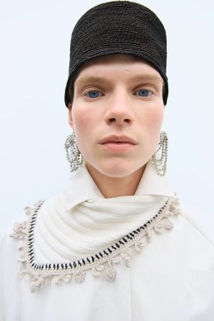 Handmade Fez Hat, Black