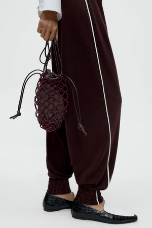 Handmade Beaded Net Bag