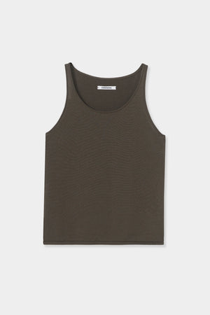 Merino Wool Tank Top, Taupe