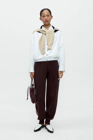 Organic Cotton Sporty Pants, Brown