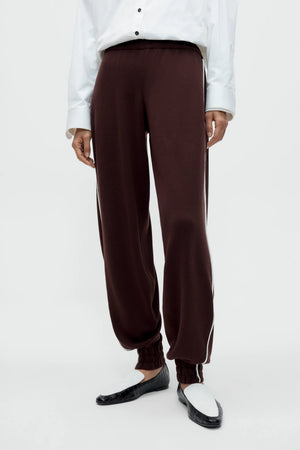 Organic Cotton Sporty Pants, Brown