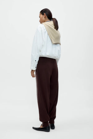 Organic Cotton Sporty Pants, Brown