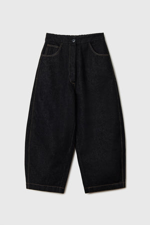 Curved Denim, Black