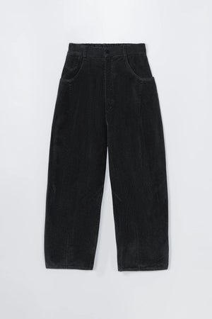 Corduroy Baggy Pants, Dusty Blue