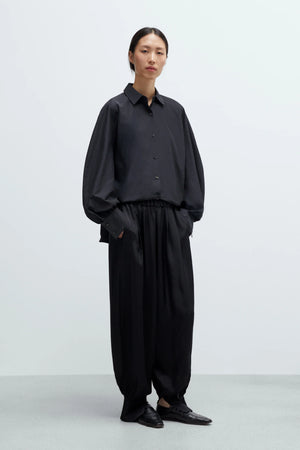 Sarouel Trousers, Black