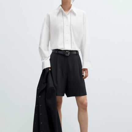 Tailored Bermuda Black