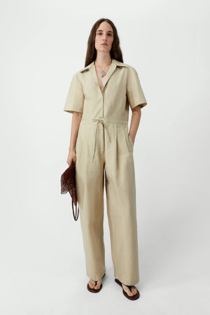 Jumpsuit, Beige