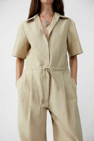 Jumpsuit, Beige