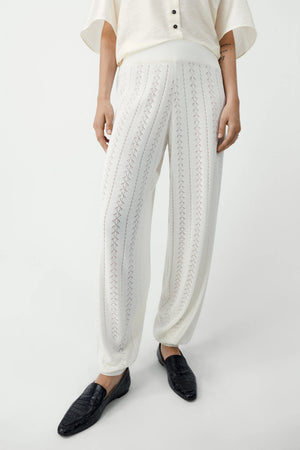 Lace Knit Pants, Garza
