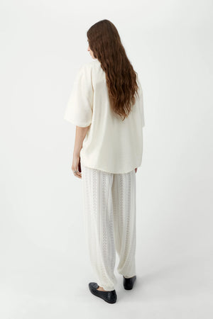 Lace Knit Pants, Garza