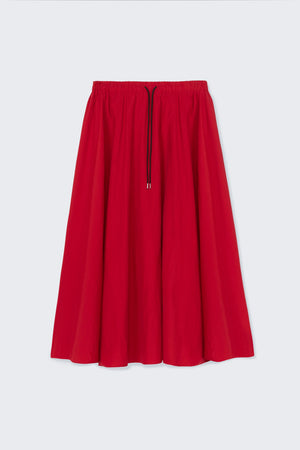 Technical Skirt, Red