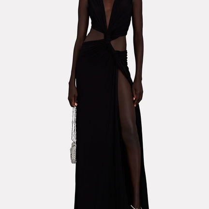 Triple Loop Knit Dress