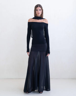 Jewel Skirt, Black