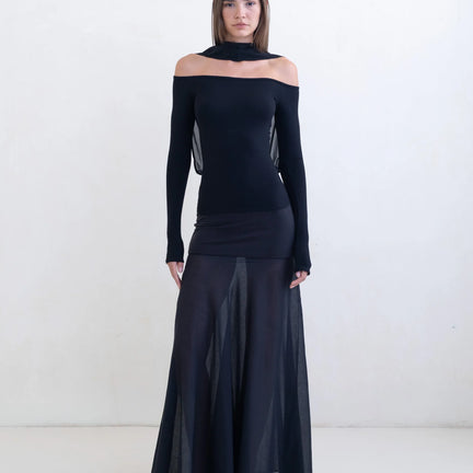 Jewel Skirt, Black
