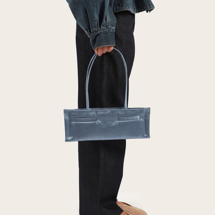 Rectangulo Pockets Bag, Light Blue