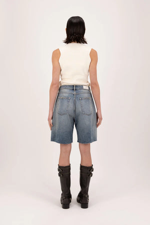Lea Smoke Blue Shorts